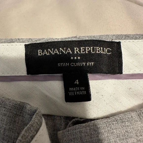 Banana Republic Gray Curvy Fit Trousers - Picture 2 of 2